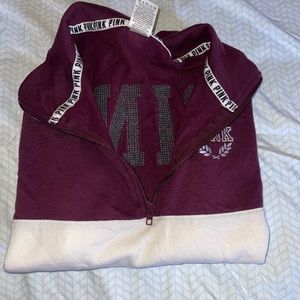 VS pink sweatshirt